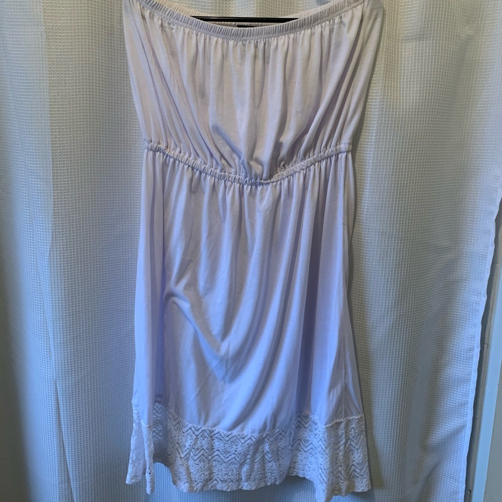 Strapless dress